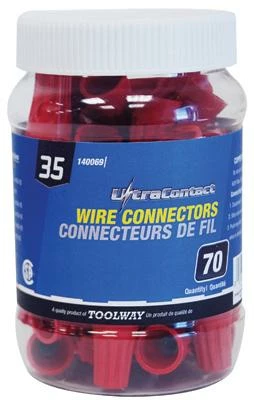 LightWay Electrical Twist-On Wire Connectors - Bulk Packaged - Various Sizes Electrical Supplies 5 LightWay Electrical Twist-On Wire Connectors - Bulk Packaged - Various Sizes Electrical Supplies