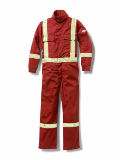 Rasco Premium Coverall With Reflective Trim | Sizes 36 - 62 Flame Resistant Work Wear