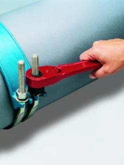 Reed L515 Thru-Bolt Utility Set | Handle And 7 Sockets