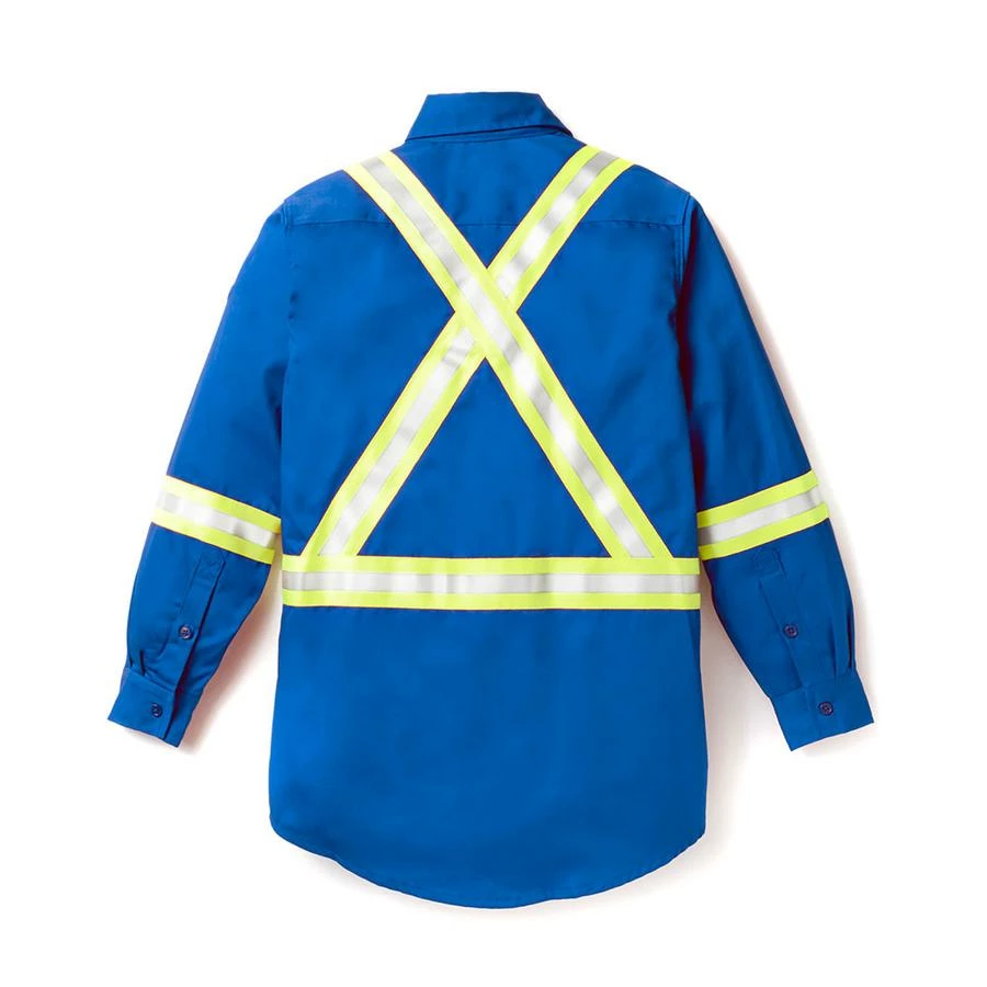 Rasco Uniform Shirt With Reflective Trim | S - 5XL Flame Resistant Work Wear 6 Rasco Uniform Shirt With Reflective Trim | S - 5XL Flame Resistant Work Wear
