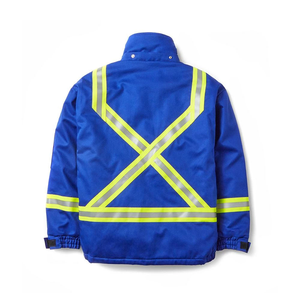 Rasco FR Hi-Vis Insulated Westex Ultrasoft Winter Bomber Jacket | Royal Blue | S-5XL Flame Resistant Work Wear 4 Rasco FR Hi-Vis Insulated Westex Ultrasoft Winter Bomber Jacket | Royal Blue | S-5XL Flame Resistant Work Wear