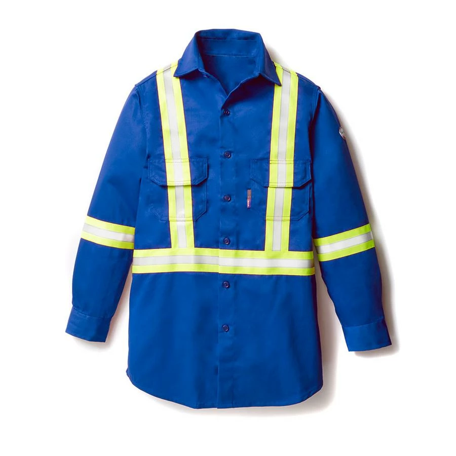 Rasco Uniform Shirt With Reflective Trim | S - 5XL Flame Resistant Work Wear 5 Rasco Uniform Shirt With Reflective Trim | S - 5XL Flame Resistant Work Wear