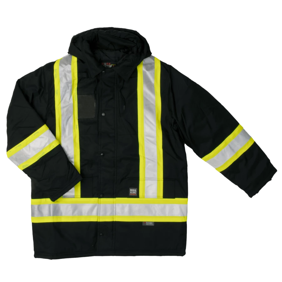Tough Duck S176 Insulated 300D Poly Oxford Safety Parka | XS-5XL 7 Tough Duck S176 Insulated 300D Poly Oxford Safety Parka | XS-5XL