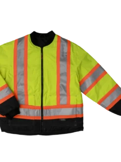 Tough Duck SJ29 Reversible Insulated Safety Jacket | Yellow | Limited Size Selection
