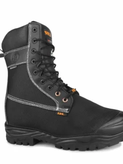 STC Larch 8" Internal Metguard Ballistic Nylon Safety Boot With Vibram® Fire & Ice Sole | Black | Sizes 7 - 14