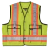 Tough Duck S313 High Visibility Surveyor Safety Vest | XS-5XL