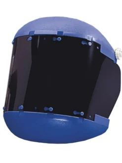 Sellstrom Dual Crown Face Shield With Ratcheting Headgear | Shaded Lens Personal Protective Equipment