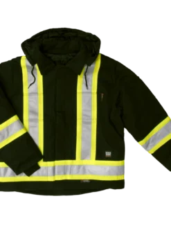 Hi-Vis Work Wear Tough Duck S457 Cotton Duck Winter Safety Jacket | XS-5XL 10 Hi-Vis Work Wear Tough Duck S457 Cotton Duck Winter Safety Jacket | XS-5XL