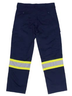 Tough Duck S607 Cargo Reflective Striped Safety Pants | 30" To 44" Waist Sizes