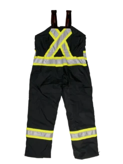 Tough Duck S798 Insulated 300D Safety Bib Overall | XS-5XL Hi-Vis Work Wear