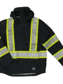 Tough Duck SJ05 Breathable Packable Safety Rain Jackets | S-5XL