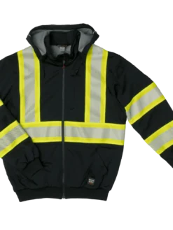 Tough Duck SJ16 Thermal Lined Safety Hoodie | XS-5XL Hi-Vis Work Wear