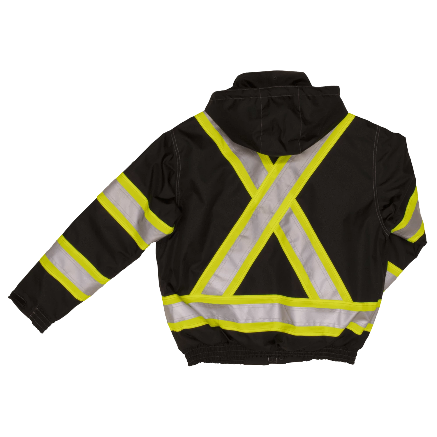 Hi-Vis Work Wear Tough Duck SJ20 Insulated 300D Waterproof/Breathable Ripstop Safety Bomber | XS-3XL 4 Hi-Vis Work Wear Tough Duck SJ20 Insulated 300D Waterproof/Breathable Ripstop Safety Bomber | XS-3XL