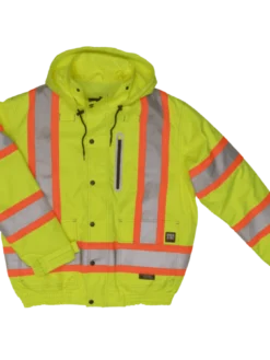 Hi-Vis Work Wear Tough Duck SJ20 Insulated 300D Waterproof/Breathable Ripstop Safety Bomber | XS-3XL 12 Hi-Vis Work Wear Tough Duck SJ20 Insulated 300D Waterproof/Breathable Ripstop Safety Bomber | XS-3XL