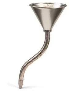 Delphos Galvanized Steel Transmission Funnel | 1 Qt Capacity Lube And Fuel Tools