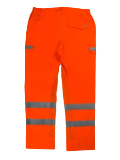 Hi-Vis Work Wear Tough Duck SP06 4-Way Stretch Cargo Safety Pant