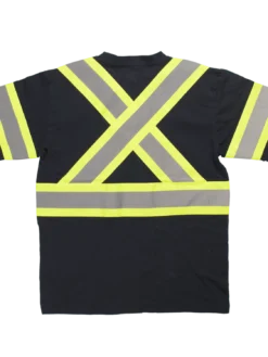 Tough Duck ST11 Premium 100% Cotton Safety T-Shirt With Armbands | XS-5XL Hi-Vis Work Wear