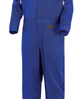 Pioneer “The Rock” FR-Tech® Flame Resistant 7 Oz Coveralls With 2" Reflective Stripe | Tall | Royal Blue | Sizes 40T - 60T