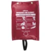 Sellstrom Emergency Fire Blanket - Red Vinyl Hanging Pouch Safety Supplies 1 Sellstrom Emergency Fire Blanket - Red Vinyl Hanging Pouch Safety Supplies