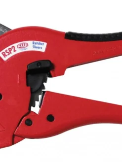 Pipe Tools Reed RSP2 One-Handed Pointed Blade Ratchet Shears - 2" Capacity