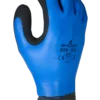 Showa 306 Blue Breathable Waterproof Latex Foam Coated Work Glove Work Gloves