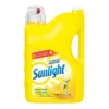 Cleanflow Cleaning Supplies Sunlight Lemon Fresh Dishwashing Liquid - 4.4L Jug - Case Of 4
