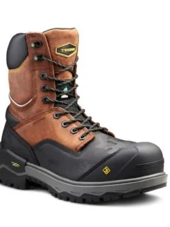 Terra Safety Footwear Terra Gantry 8" Rugged Waterproof Safety Boot With Vibram® Fire & Ice Sole | Sizes 7-16 33 Terra Safety Footwear Terra Gantry 8