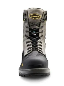 Terra Safety Footwear Terra Gantry 8" Rugged Waterproof Safety Boot With Vibram® Fire & Ice Sole | Sizes 7-16 31 Terra Safety Footwear Terra Gantry 8