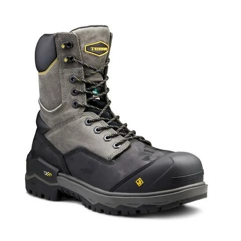 Terra Safety Footwear Terra Gantry 8" Rugged Waterproof Safety Boot With Vibram® Fire & Ice Sole | Sizes 7-16 3 Terra Safety Footwear Terra Gantry 8" Rugged Waterproof Safety Boot With Vibram® Fire & Ice Sole | Sizes 7-16