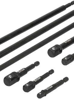 Titan Tools Titan Impact Adapter Set - 9 Piece Power Tool Accessories