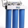 Waterite TriPlex 4.5" OD Big Blue Water Filter Housing With UV Disinfection | 20" Commercial Water Filters And UV Parts