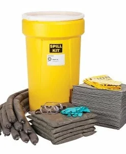 Maintenance Supplies SpillTech 55 Gallon Stationary Universal Spill Kit