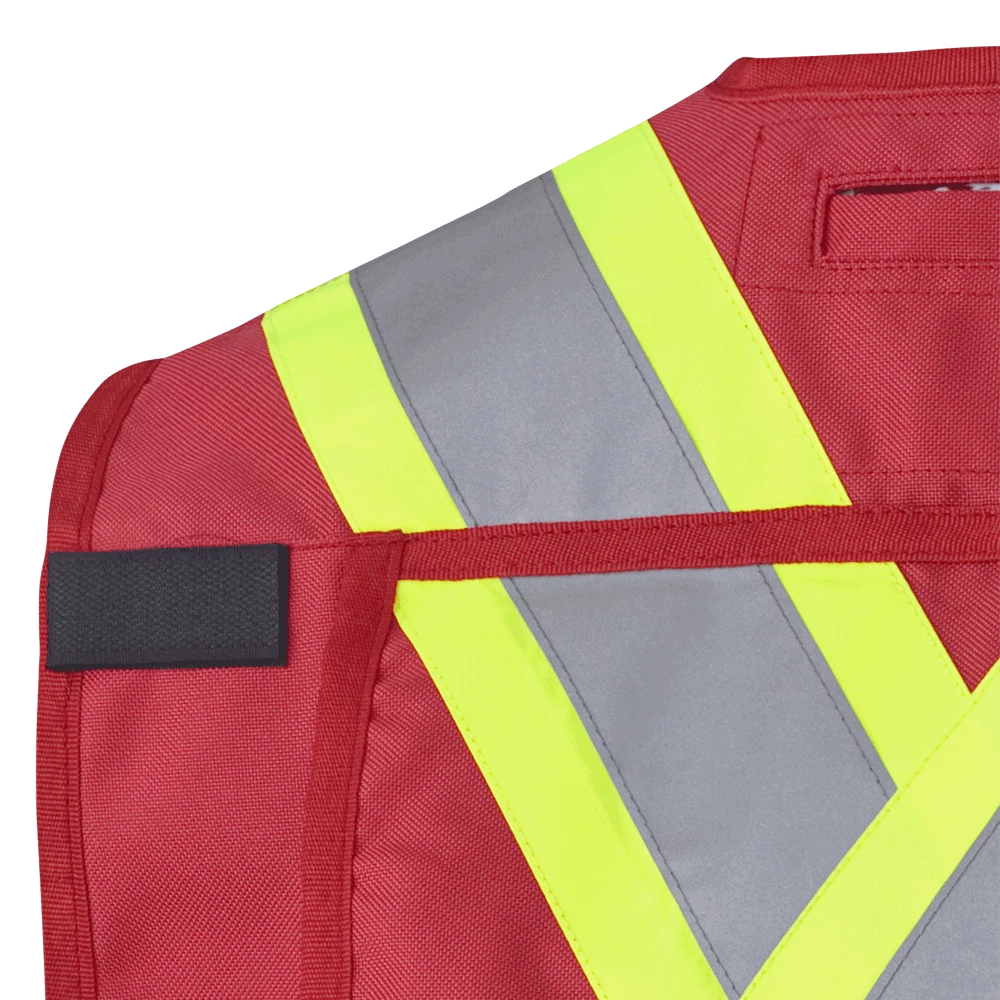Pioneer CSA Surveyor's/Supervisor's Safety Vest - 600D Poly Oxford With PU Coating | Sizes Small - 5XL Hi-Vis Work Wear 6 Pioneer CSA Surveyor's/Supervisor's Safety Vest - 600D Poly Oxford With PU Coating | Sizes Small - 5XL Hi-Vis Work Wear