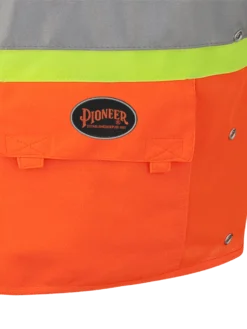 Pioneer Hi Viz Safety Vest - Tricot Poly Interlock - Adj. Sides | S/M - 4/5X Large Hi-Vis Work Wear 24 Pioneer Hi Viz Safety Vest - Tricot Poly Interlock - Adj. Sides | S/M - 4/5X Large Hi-Vis Work Wear