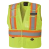Pioneer Hi Viz Drop Shoulder Safety Tear-Away Vest Poly Mesh | Sizes XXS - 5XL 1 Pioneer Hi Viz Drop Shoulder Safety Tear-Away Vest Poly Mesh | Sizes XXS - 5XL