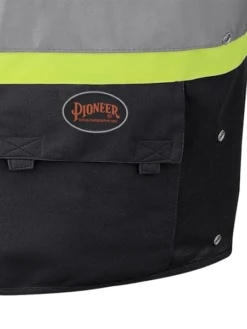 Pioneer Hi Viz Safety Vest - Tricot Poly Interlock - Adj. Sides | S/M - 4/5X Large Hi-Vis Work Wear 38 Pioneer Hi Viz Safety Vest - Tricot Poly Interlock - Adj. Sides | S/M - 4/5X Large Hi-Vis Work Wear