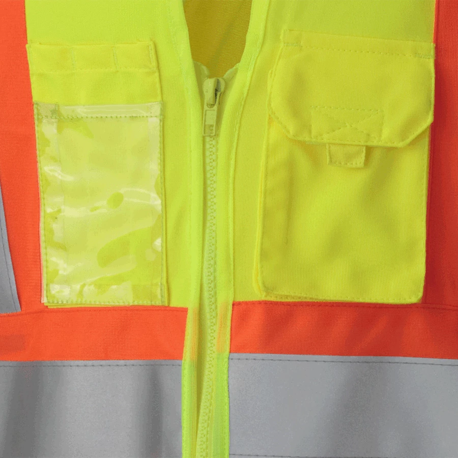 Hi-Vis Work Wear Pioneer Women's Solid Tricot Tear-Away Safety Vest | XS-2XL 9 Hi-Vis Work Wear Pioneer Women's Solid Tricot Tear-Away Safety Vest | XS-2XL