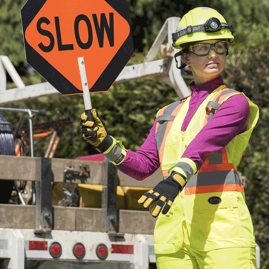 Hi-Vis Work Wear Pioneer Women's Solid Tricot Tear-Away Safety Vest | XS-2XL 12 Hi-Vis Work Wear Pioneer Women's Solid Tricot Tear-Away Safety Vest | XS-2XL