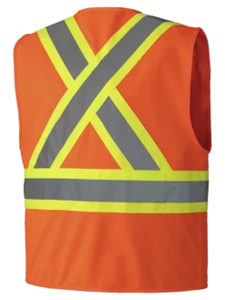 Pioneer Hi Viz Zipper Front Safety Vest - Tricot Poly | Sizes Small - 5XL Hi-Vis Work Wear 13 Pioneer Hi Viz Zipper Front Safety Vest - Tricot Poly | Sizes Small - 5XL Hi-Vis Work Wear