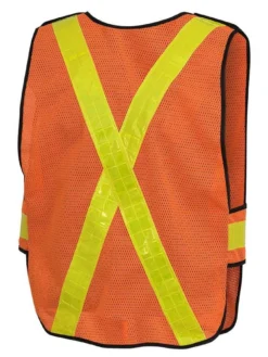 Pioneer Basic Hi-Viz All-Purpose Tearaway Vest | One Size Fits All Hi-Vis Work Wear
