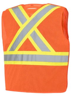 Pioneer Hi Viz Tear-Away Mesh Safety Vest - Poly Mesh | Sizes Small - 5XL Hi-Vis Work Wear