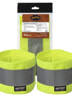 Pioneer Hi Viz 4" Adjustable Reflective Ankle Bands (Pair) Hi-Vis Work Wear 7 Pioneer Hi Viz 4