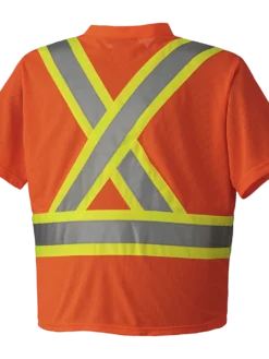 Hi-Vis Work Wear Pioneer Hi Viz Safety T-Shirt | Micro Mesh | Sizes XS - 5XL