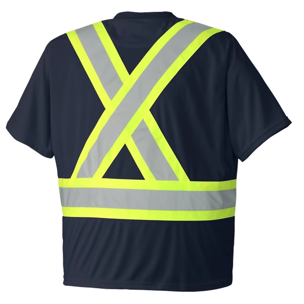 Pioneer Hi Viz Safety T-Shirt - Birdseye Poly | Sizes XS - 5XL 9 Pioneer Hi Viz Safety T-Shirt - Birdseye Poly | Sizes XS - 5XL