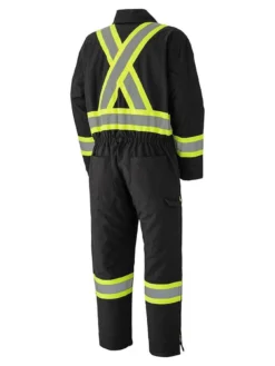 Pioneer Insulated Hi Vis Cotton Duck Coveralls | XS-4XL