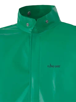 Flame Resistant Work Wear Ranpro CA-43® FR Chemical/Acid Resistant Jacket - PVC/Poly | Green | Sizes Small - 4XL 9 Flame Resistant Work Wear Ranpro CA-43® FR Chemical/Acid Resistant Jacket - PVC/Poly | Green | Sizes Small - 4XL