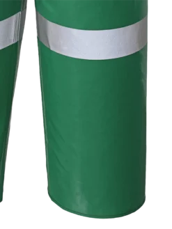 Ranpro CA-43® FR Chemical/Acid Resistant Safety Bib Pants - PVC/Poly | Green | Sizes Small - 4XL Flame Resistant Work Wear 7 Ranpro CA-43® FR Chemical/Acid Resistant Safety Bib Pants - PVC/Poly | Green | Sizes Small - 4XL Flame Resistant Work Wear