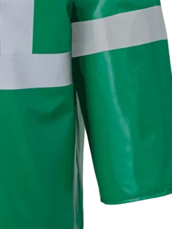 Flame Resistant Work Wear Ranpro CA-43® FR Chemical/Acid Resistant Safety Jacket - PVC/Poly | Green | Sizes Small - 4XL 10 Flame Resistant Work Wear Ranpro CA-43® FR Chemical/Acid Resistant Safety Jacket - PVC/Poly | Green | Sizes Small - 4XL