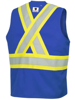 Flame Resistant Work Wear Pioneer FR-TECH 88/12 FR Safety Vest 7 Oz | Limited Size Selection