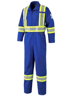 Pioneer FR-TECH® FR/ARC Rated 7 Oz Hi Viz Safety Coveralls - 88/12 Ctn/Nylon | Sizes 36 - 60